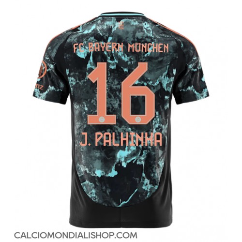 Maglie da calcio Bayern Munich Joao Palhinha #16 Seconda Maglia 2024-25 Manica Corta